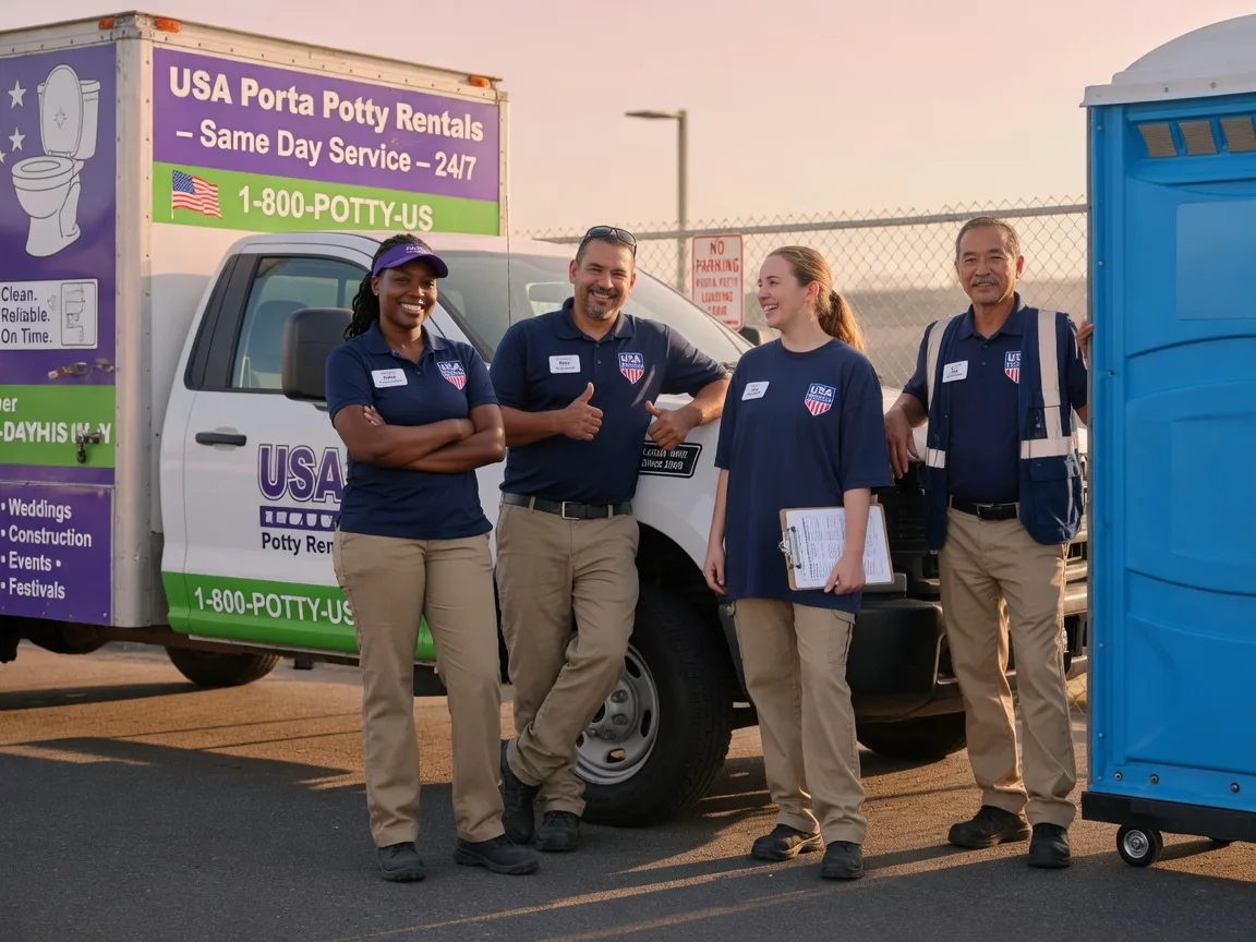 Porta Potty Rental company in Mccausland, IA