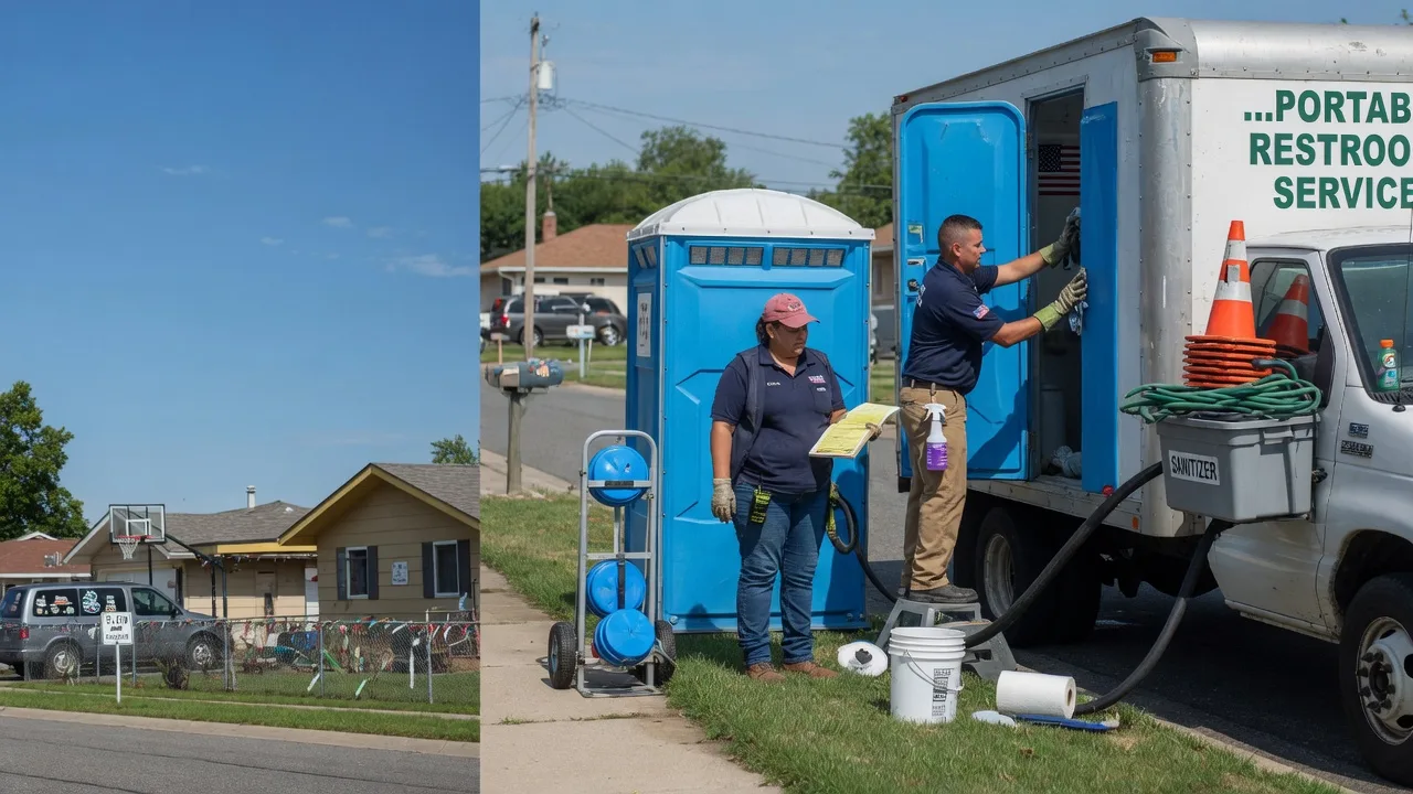 Portable Toilet Rental in Mccausland, IA near me